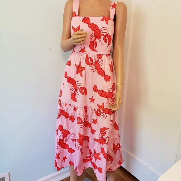 NWT J. CREW Beautiful cotton Summer Dress. - Picture 3 of 12